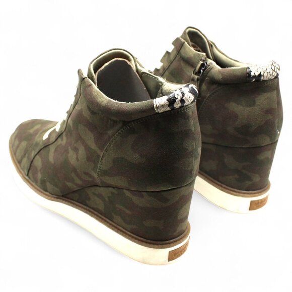 Womens Dr. Scholl S Lace-up Wedge Booties - Picture 7 of 8